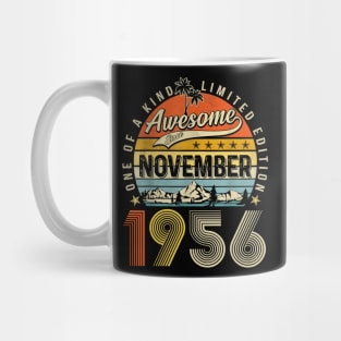 Awesome Since November 1956 Vintage 67th Birthday Mug